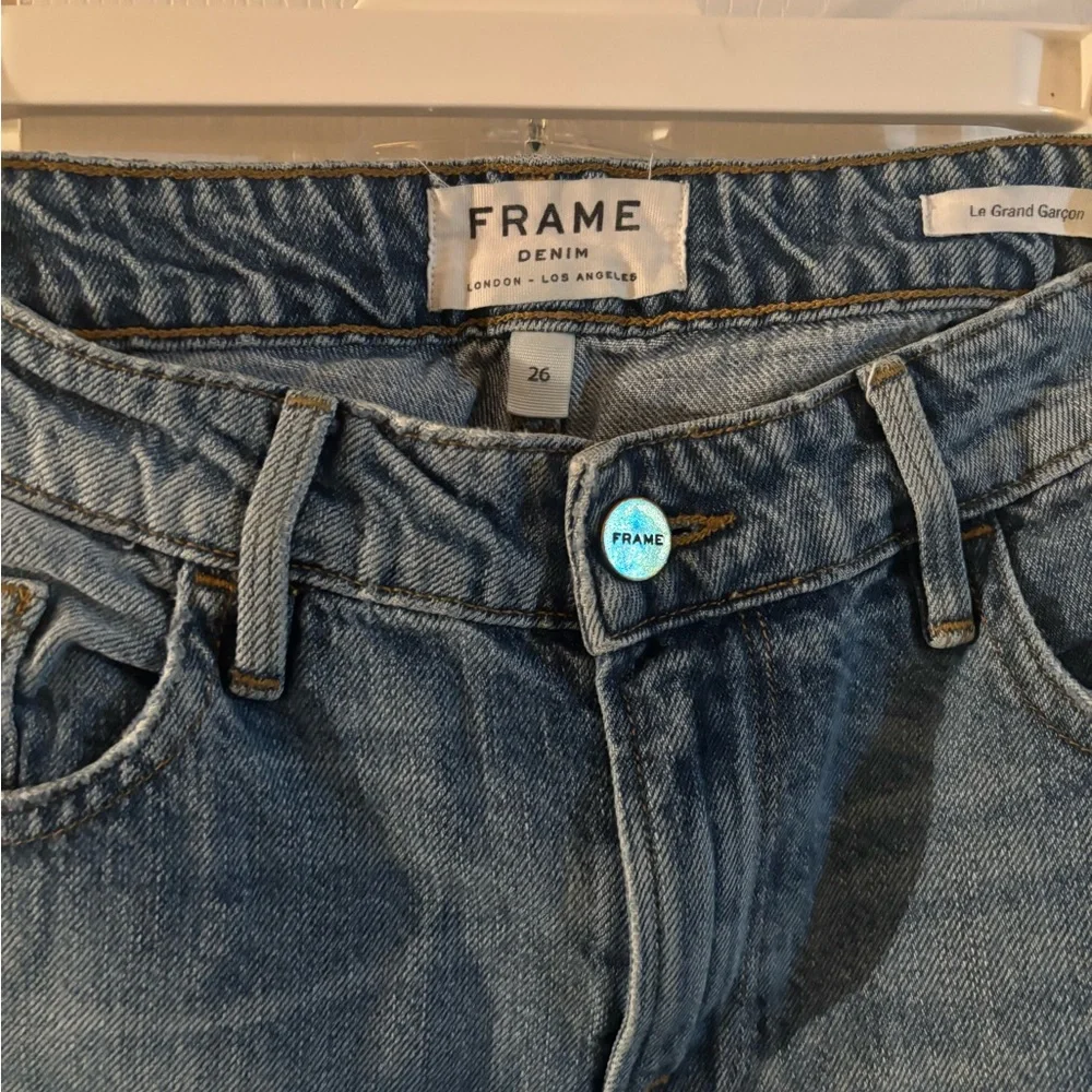 Frame Denim Womens Jeans Light Blue Slim Jeans. - Picture 4 of 7